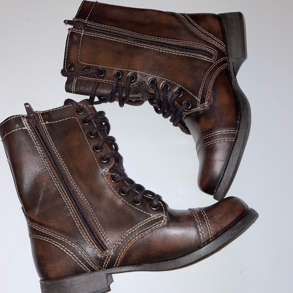 NWOB STEVE MADDEN TROOPA COMBAT BOOT - Picture 5 of 6